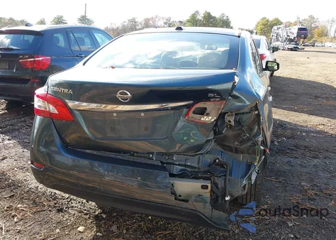 2015 Nissan Sentra Sl из США, поврежденный, VIN 3N1AB7AP2FY364179